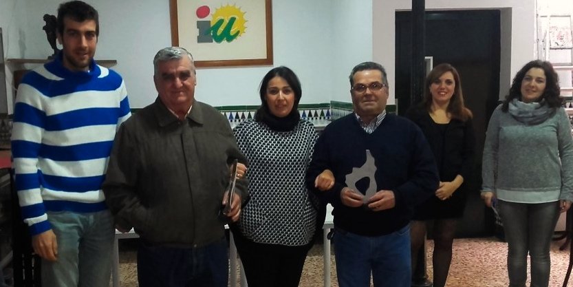 Entrega premios XVII Campeonato Dominó IU El Viso