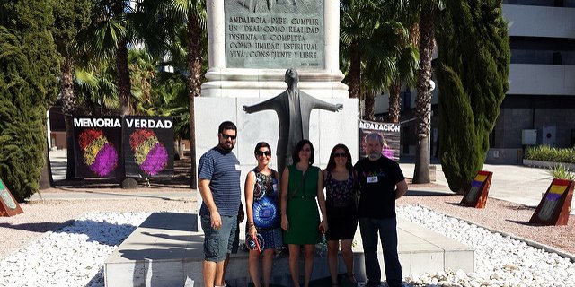 Acto de IU Andalucía de homenaje a Blas Infante