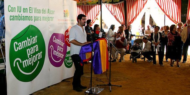 Juan Jiménez comienza el acto
