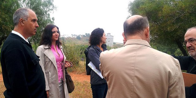 Granada Santos visita el Parque de la Muela