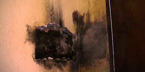 Un rayo destroza una vivienda de nuestro pueblo